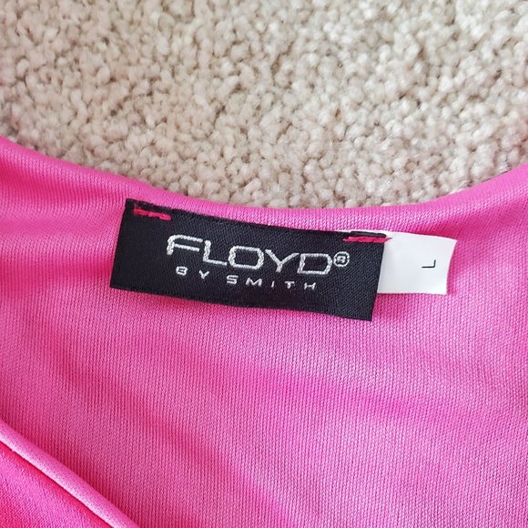 Large Women's Floyd By Smith Pink Floral Dress - Picture 2 of 4